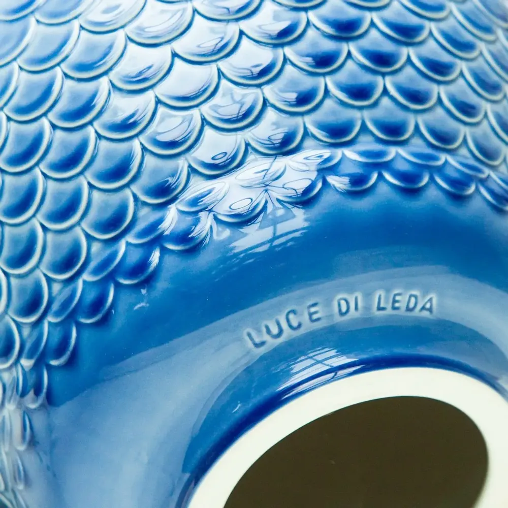 Table lamps - ABZU BLUE/WHITE Table Lamp - LUCE DI LEDA