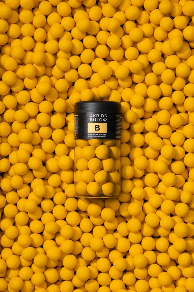 Chocolat - B — PASSION FRUIT - RÉGLISSE ENROBÉE DE CHOCOLAT - LAKRIDS BY BÜLOW