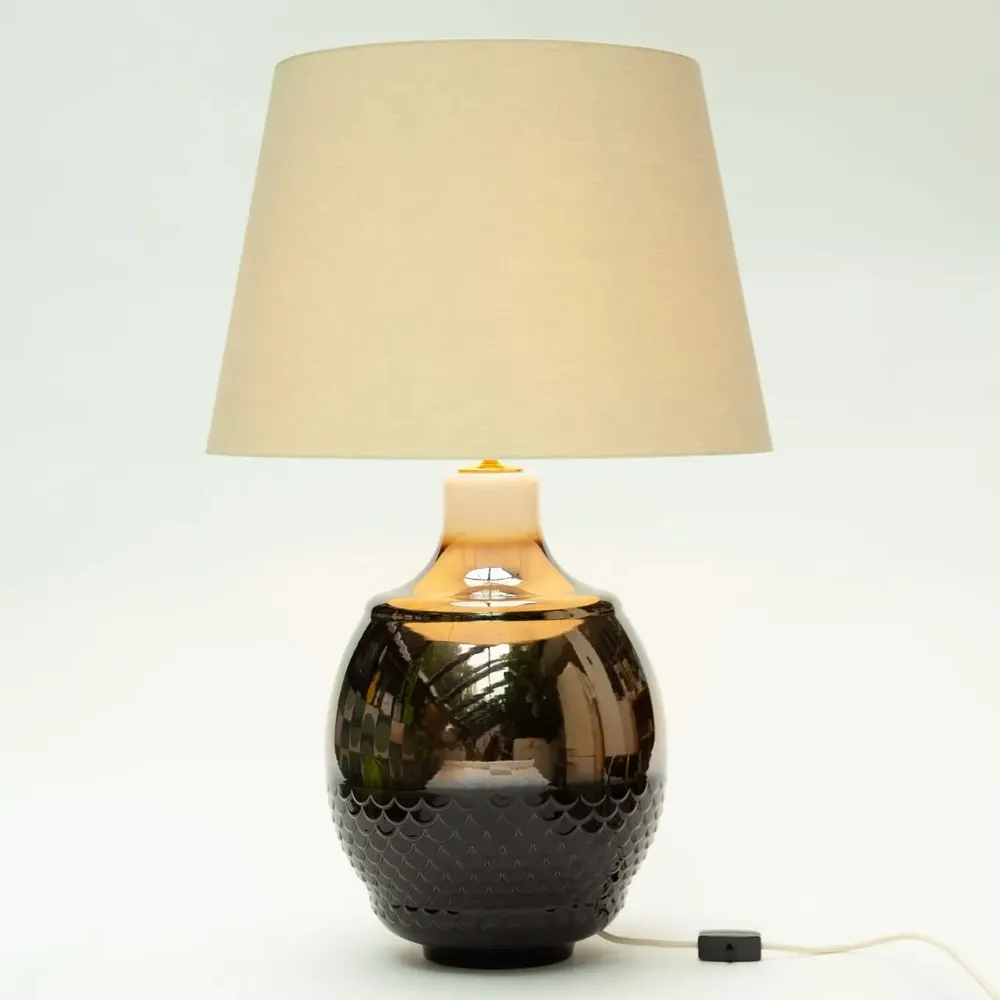 Table lamps - ABZU BLACK/BRONZE Table Lamp - LUCE DI LEDA