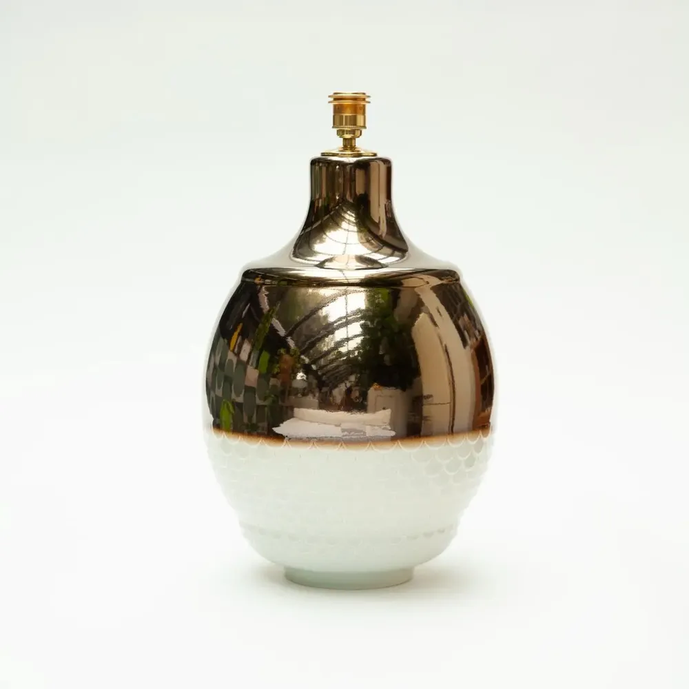 Table lamps - ABZU WHITE/BRONZE Table Lamp - LUCE DI LEDA