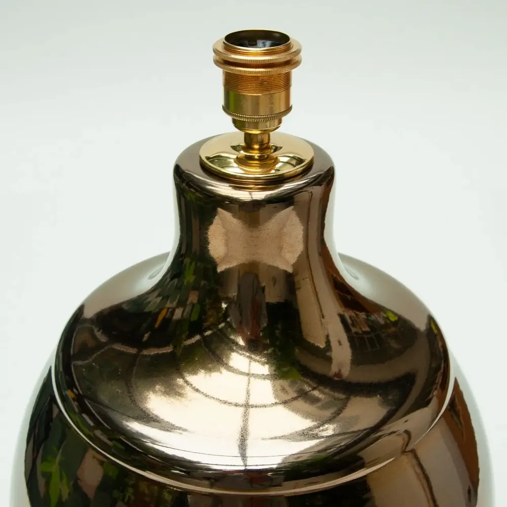 Table lamps - ABZU WHITE/BRONZE Table Lamp - LUCE DI LEDA