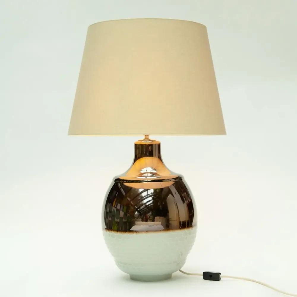 Table lamps - ABZU WHITE/BRONZE Table Lamp - LUCE DI LEDA