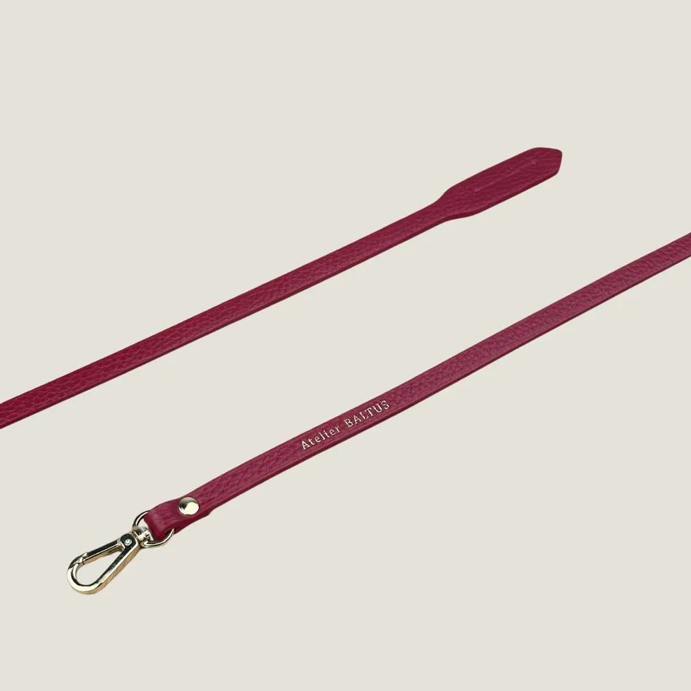 Petite maroquinerie - Lien simple mousqueton en cuir – Organisez vos clés et accessoires - ATELIER BALTUS