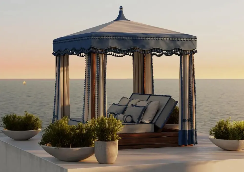 Pergolas - Salon de jour Lulu et salon de jour Lulu : Capri - TUUCI