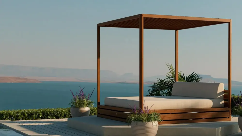 Pergolas - Salon de jour Lulu et salon de jour Lulu : Capri - TUUCI