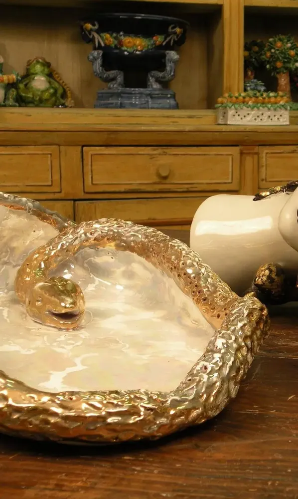 Decorative objects - Snake - CERAMICA IVANA DOLFI SRL