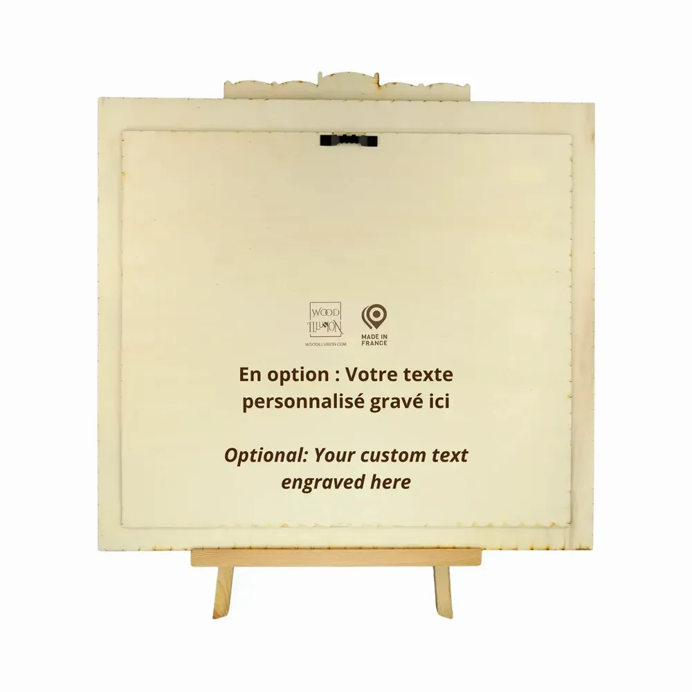 Paintings - Wooden Versailles (Sun King City) Wall Art - WOODILLUSION