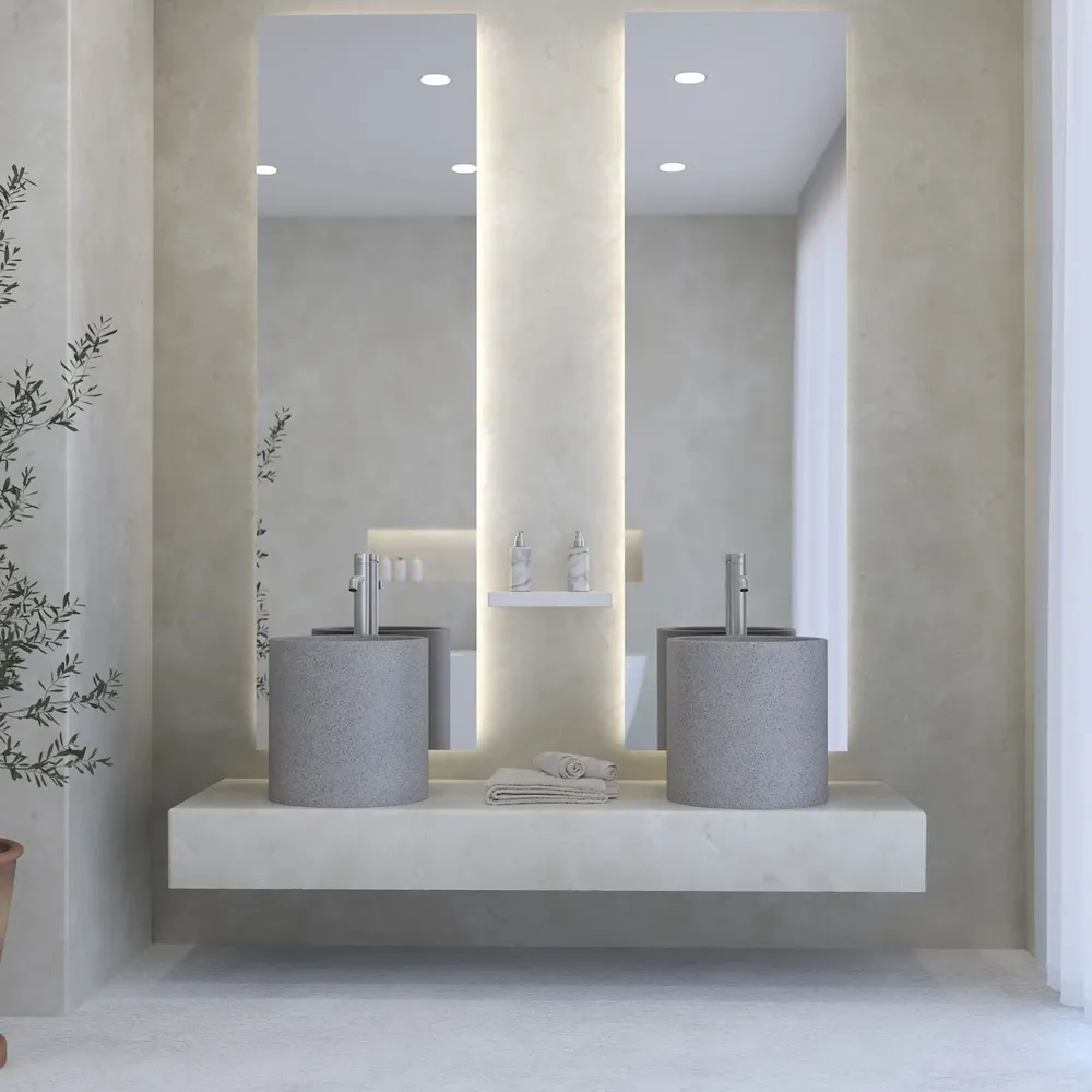 Lavabos - Lavabo béton SYNK - SOPHA INDUSTRIES SAS