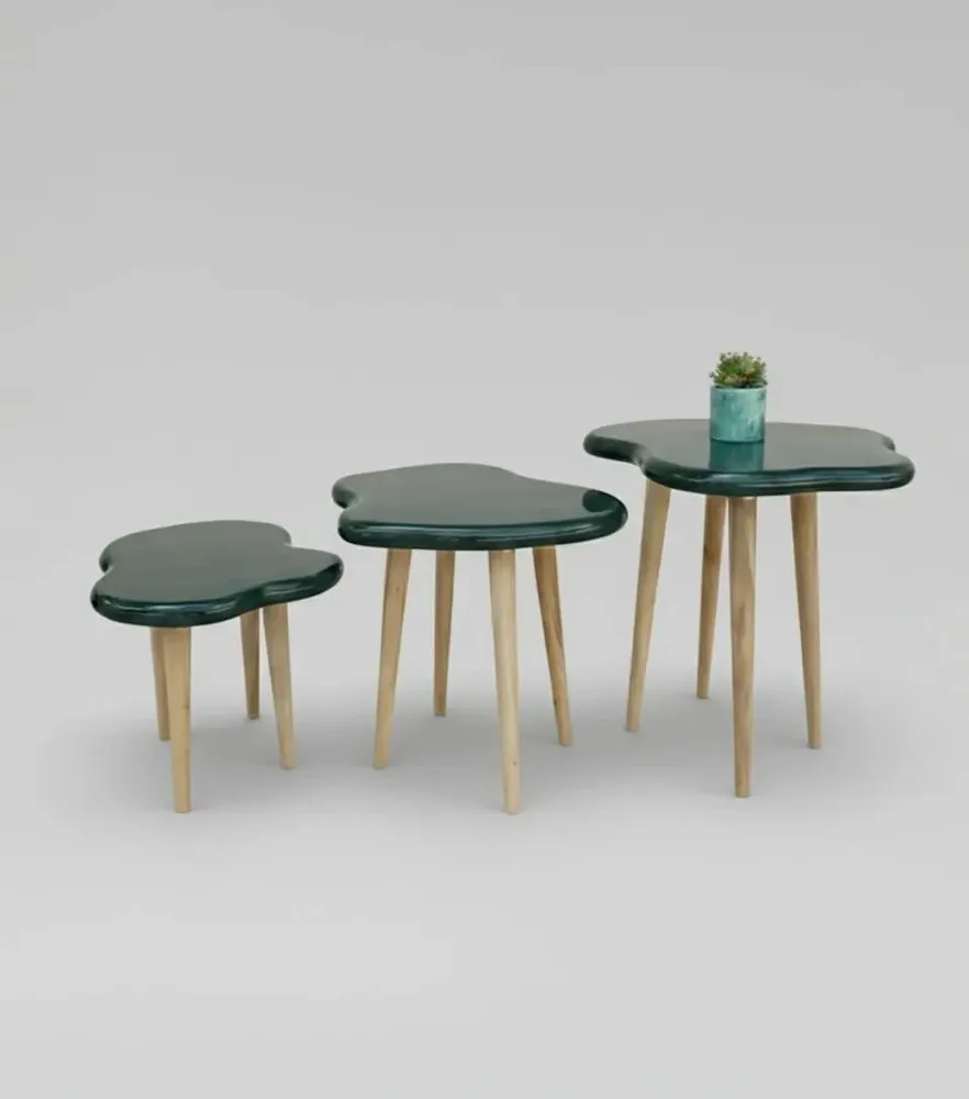 Other tables - Organiko Side Table (KD) - NATURE'S LEGACY