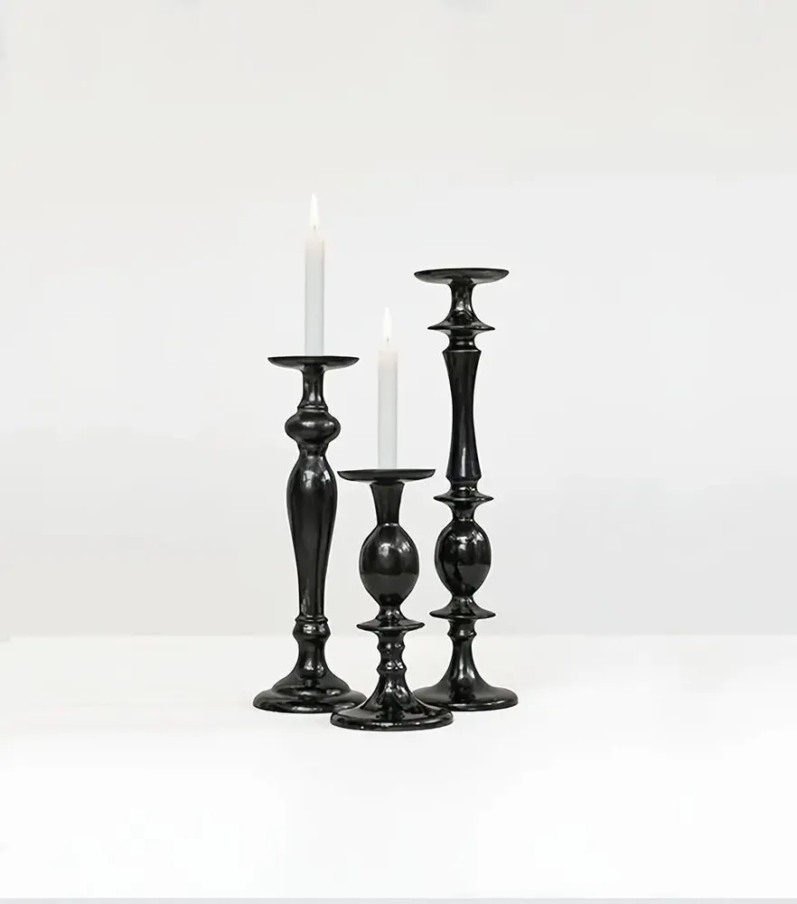 Decorative objects - Veda Candle Holder - NATURE'S LEGACY