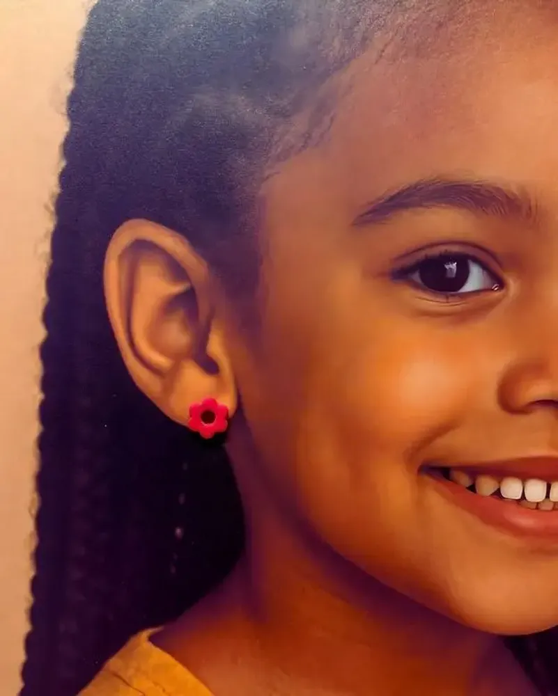 Jewelry - Pink flower earrings for children - LES TRÉSORS DE CIA