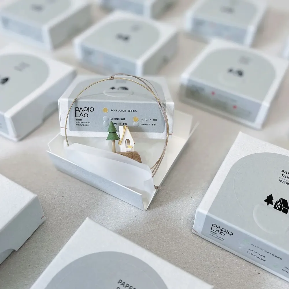 Autres décorations de Noël - Paper Ring - PAPIR LAB LTD.