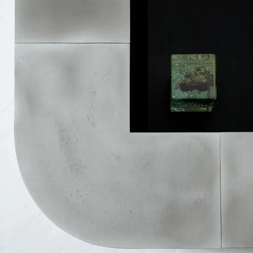 Comptoir - steel reception - CHISELS PLAY