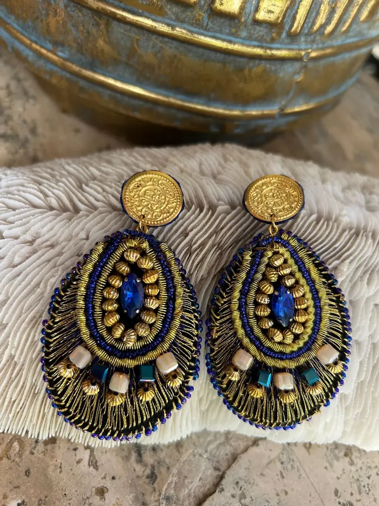 Bijoux - Le Paon - FIL MAIN