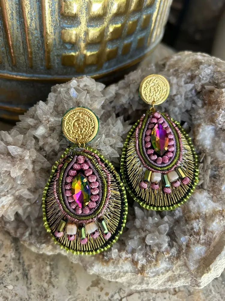 Bijoux - Le Paon - FIL MAIN