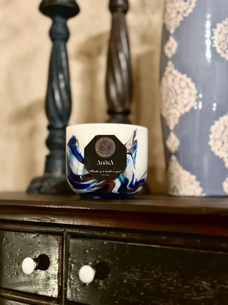 Office design and planning - Handcrafted Luxury Soy Wax Candle - Under the Fig Tree - ANĀSA COLLECTION