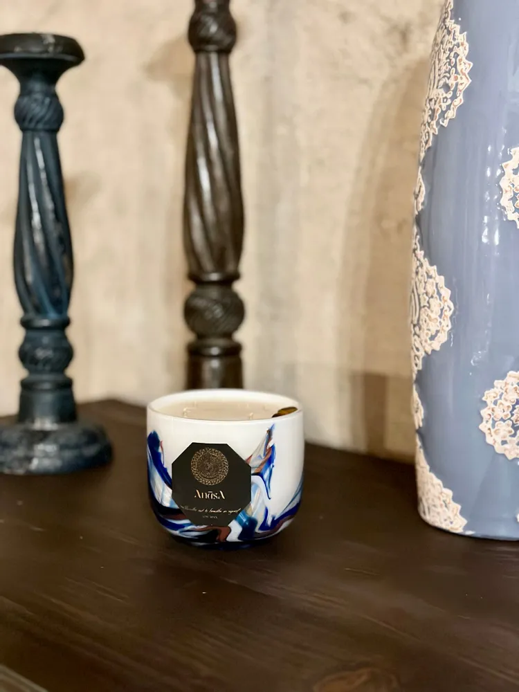 Office design and planning - Handcrafted Luxury Soy Wax Candle - Under the Fig Tree - ANĀSA COLLECTION