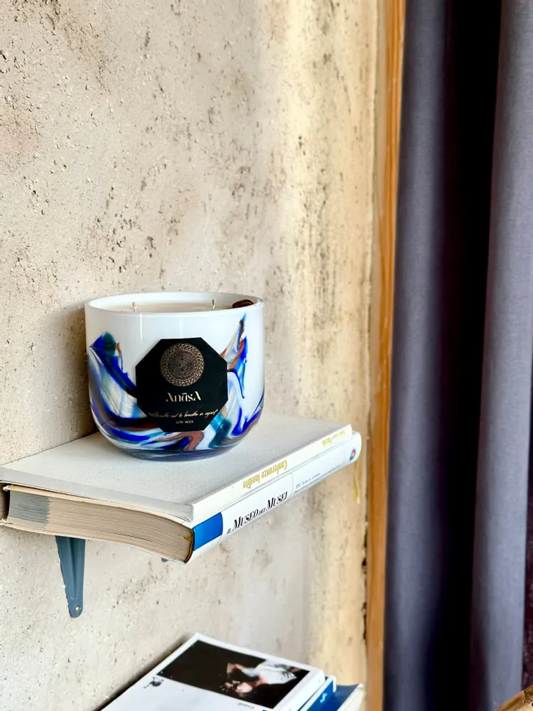 Office design and planning - Handcrafted Luxury Soy Wax Candle - Under the Fig Tree - ANĀSA COLLECTION