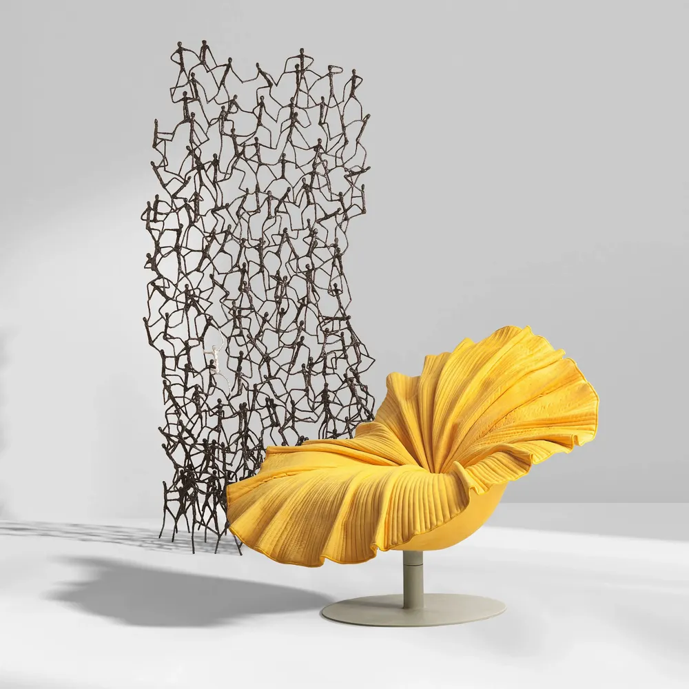 Chaises - Bloom Fauteuil pivotant Easy - KENNETH COBONPUE