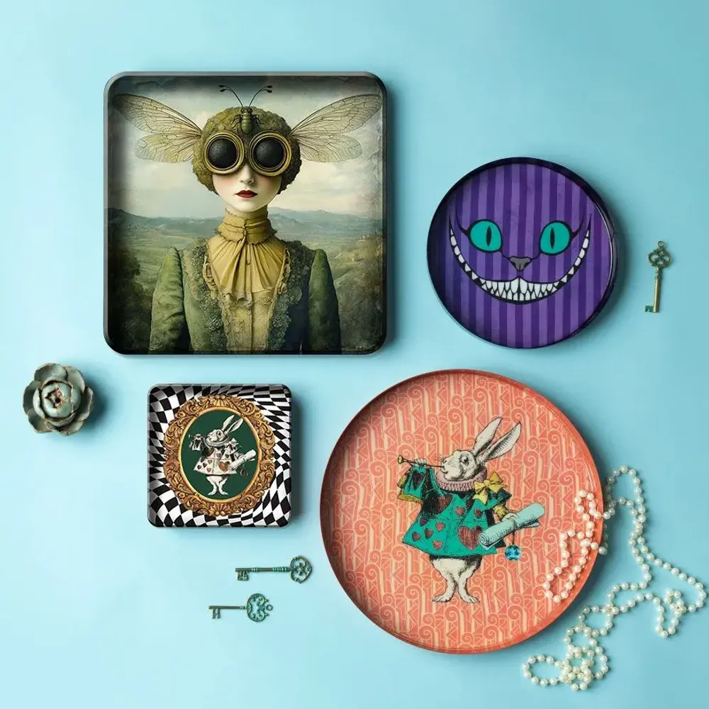 Plateaux - Plateaux Métal - BLUE SHAKER