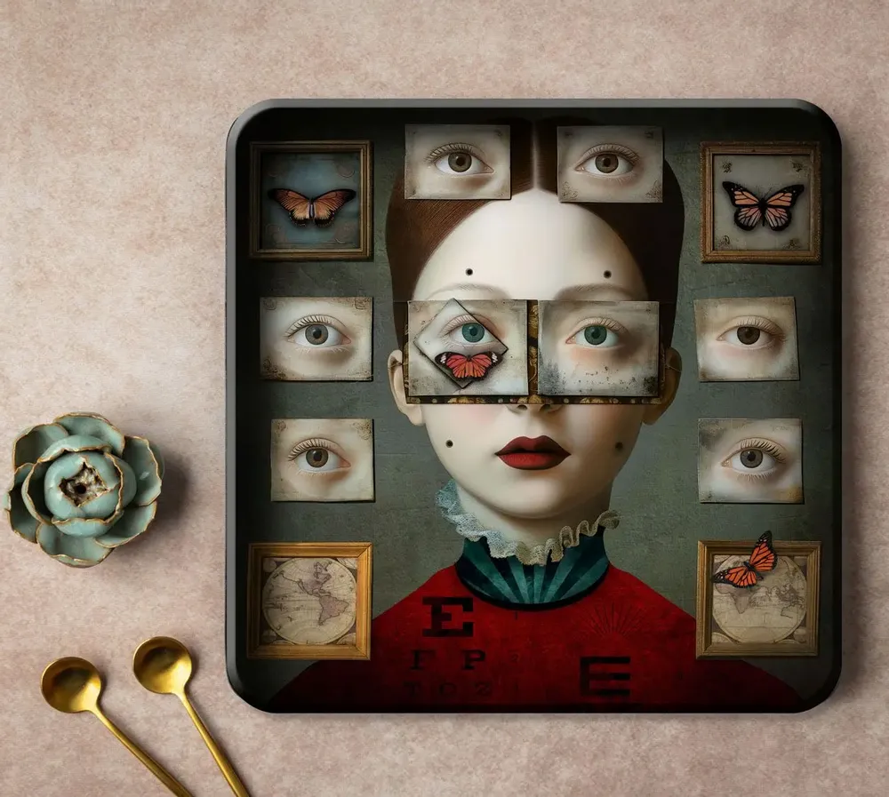 Plateaux - Plateaux Métal - BLUE SHAKER