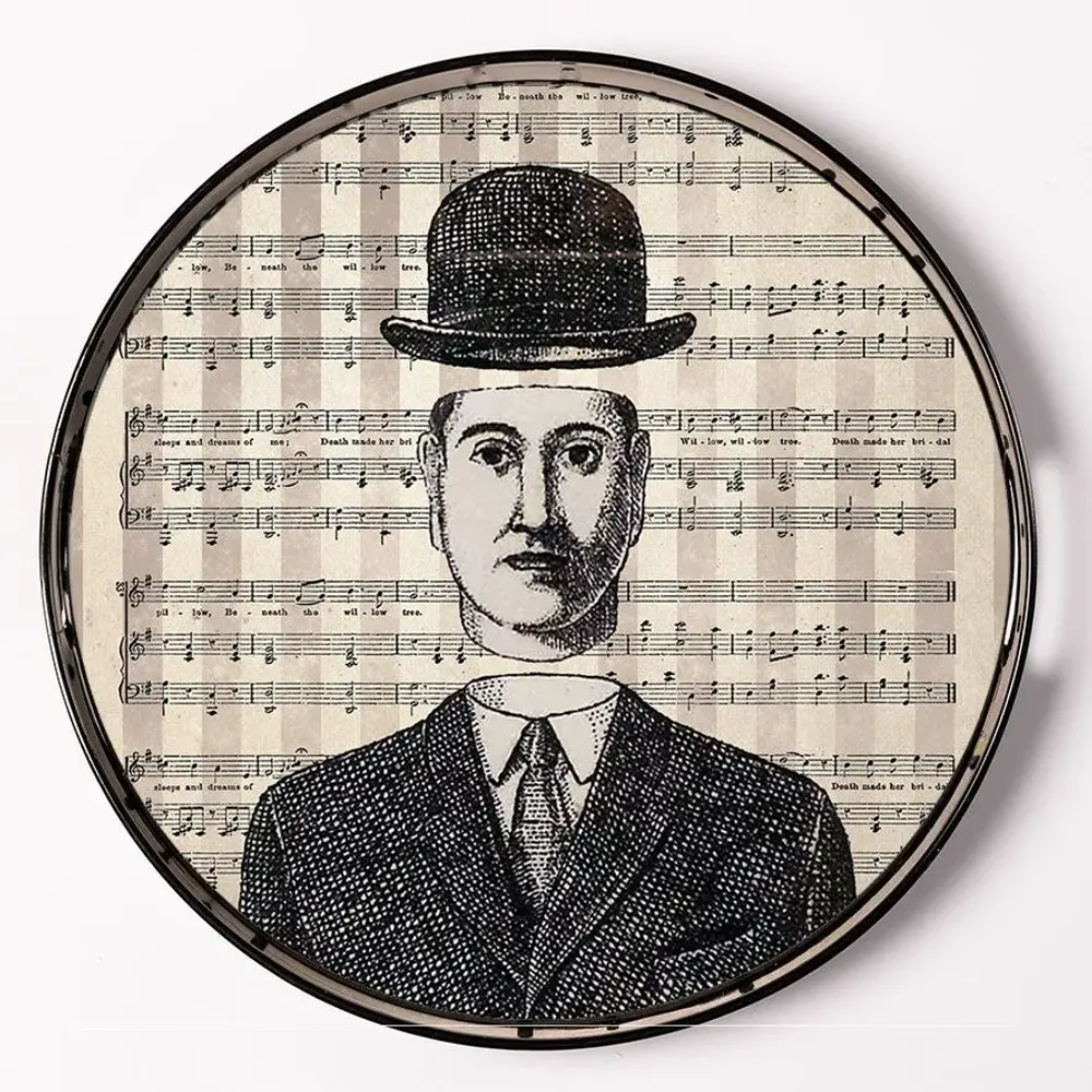 Plateaux - Plateaux Laqués - BLUE SHAKER