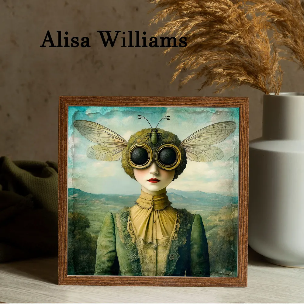 Affiches - Collection Art mural - BLUE SHAKER