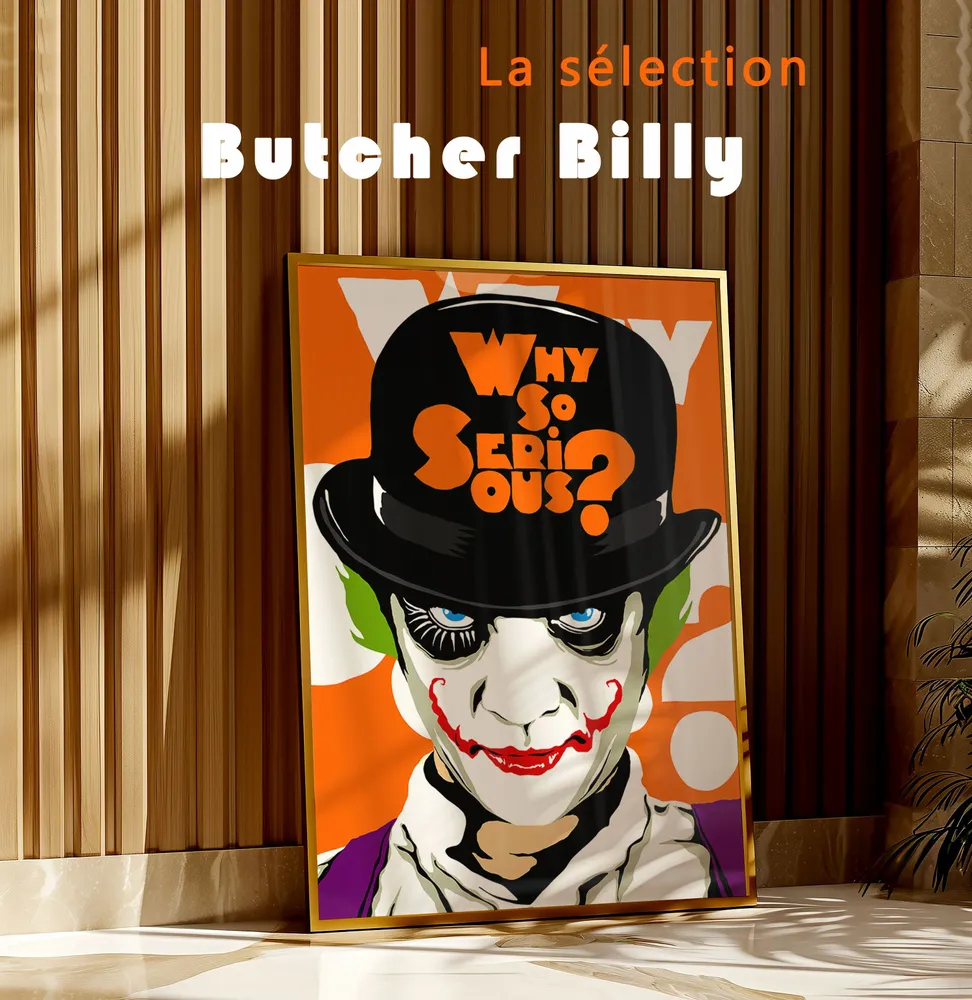 Affiches - Collection Art mural - BLUE SHAKER