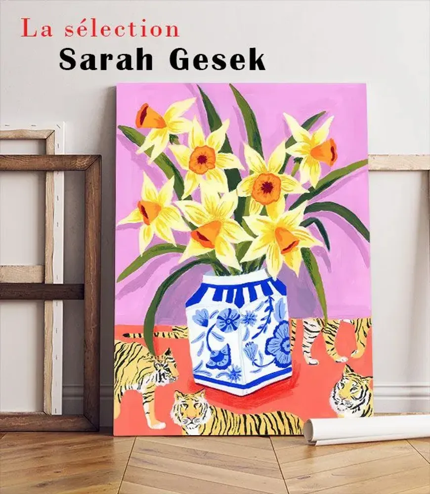 Affiches - Collection Art mural - BLUE SHAKER