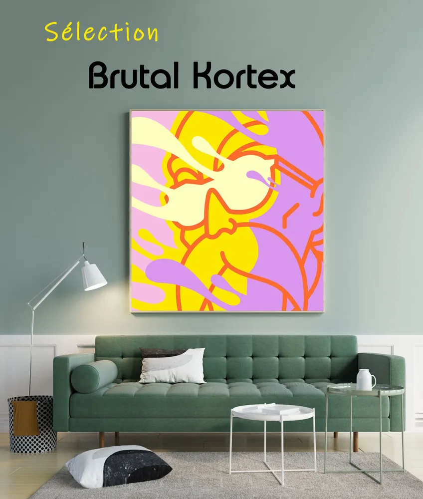 Affiches - Collection Art mural - BLUE SHAKER