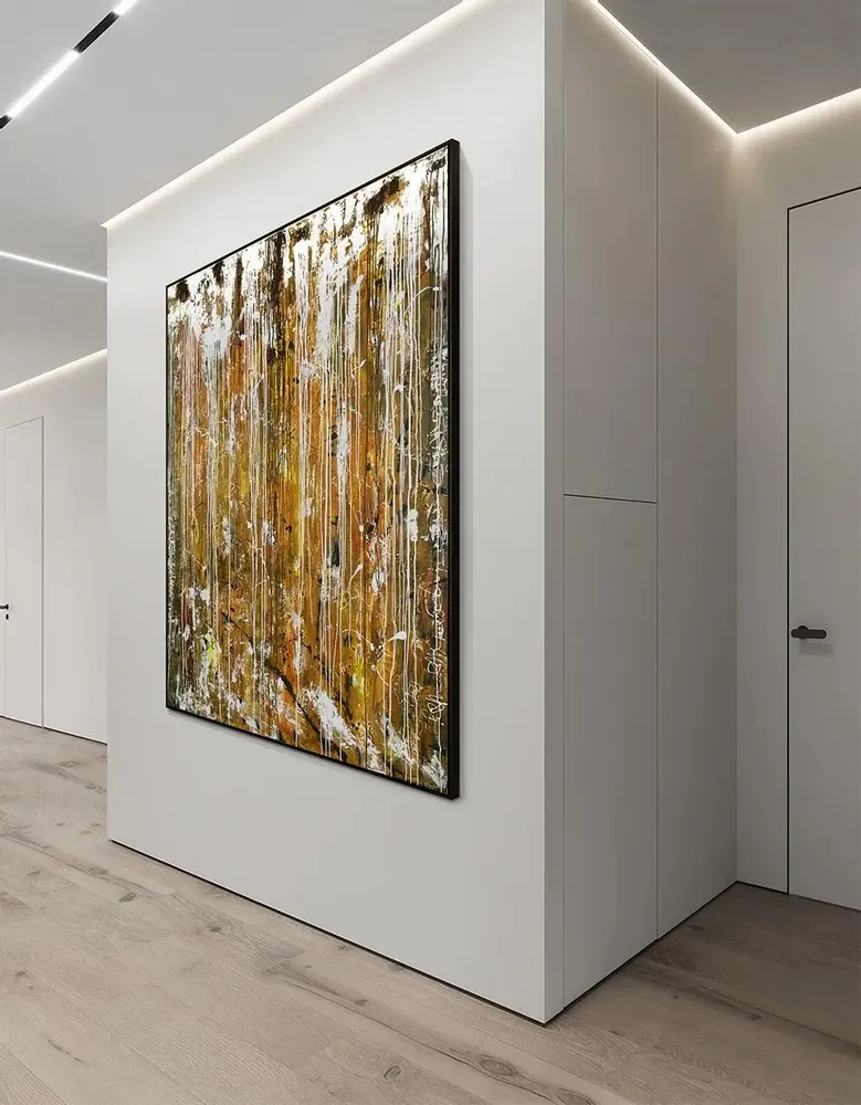 Services - 'Orotava' - Original artwork - 160x200cm - PERSPECTIVA 10