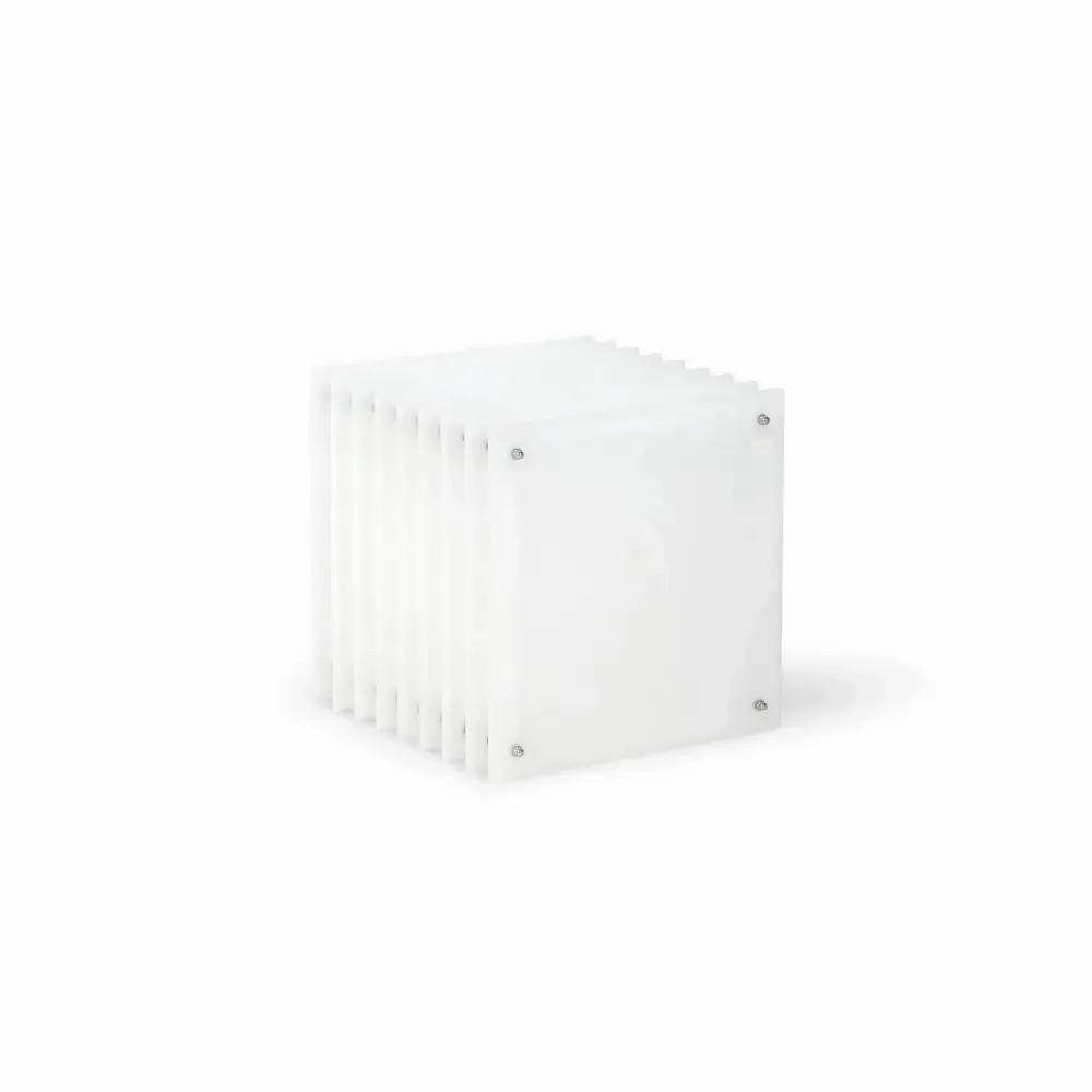 Lampes de bureau  - Lampe LOP grand carré en acrylique laiteux - BANG