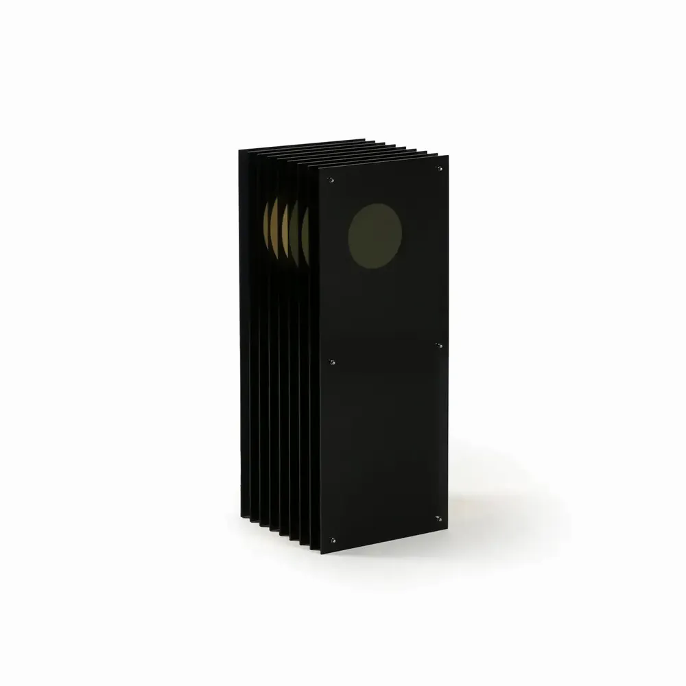 Desk lamps - LOP lamp big rectangle in dark grey acrylic - BANG