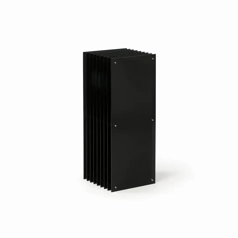 Desk lamps - LOP lamp big rectangle in dark grey acrylic - BANG