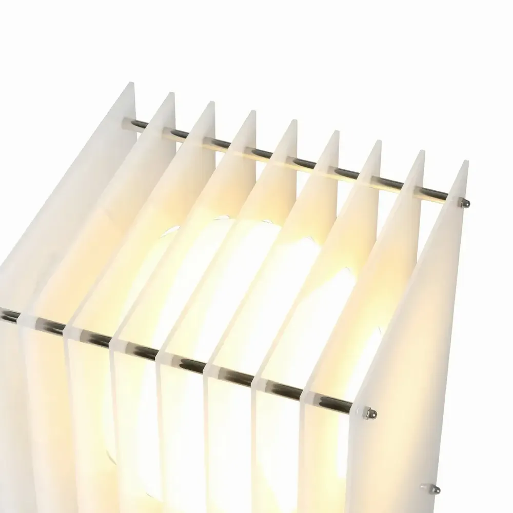 Desk lamps - LOP lamp big rectangle in milky acrylic - BANG