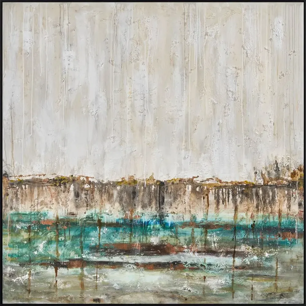 Services - 'Palau' - Original Painting - 150x150cm - PERSPECTIVA 10