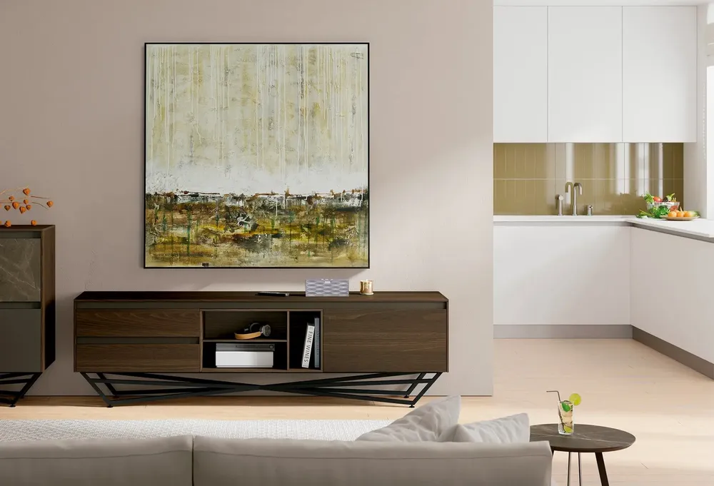 Services - 'Nasau' - Original Painting - 130x130cm - PERSPECTIVA 10