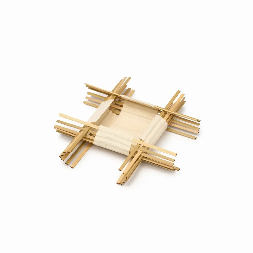 Plateaux - Đan Catch-all couleur crème - BANG