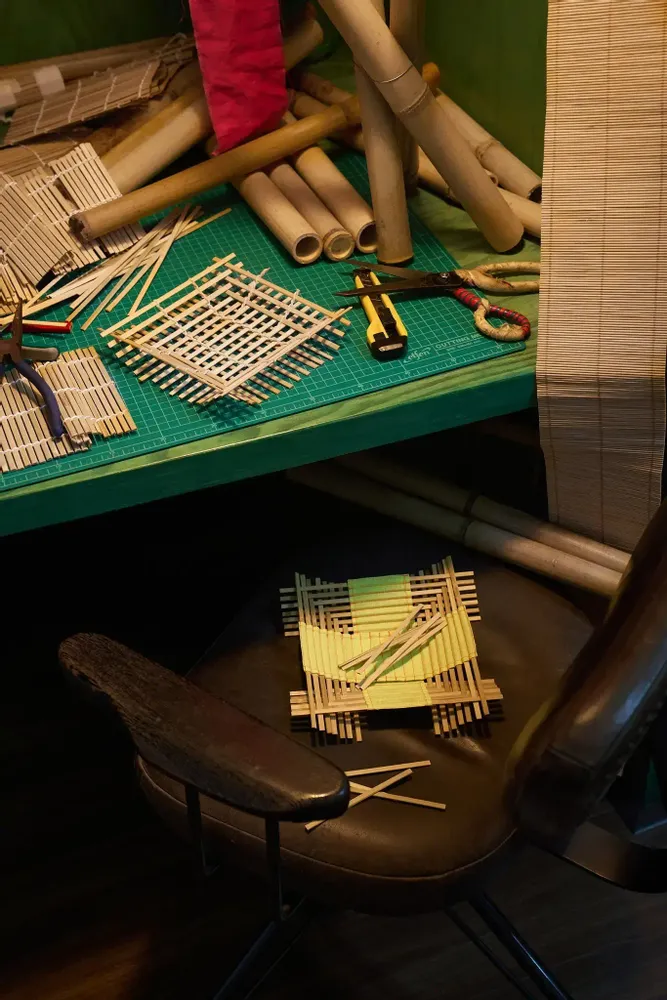 Plateaux - Đan Catch-all en vert fluo - BANG