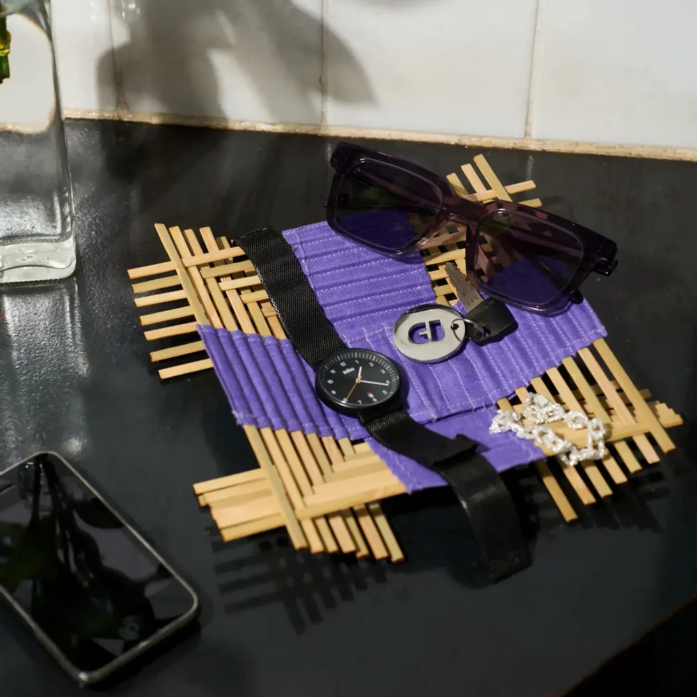 Plateaux - Đan Catch-all violet - BANG