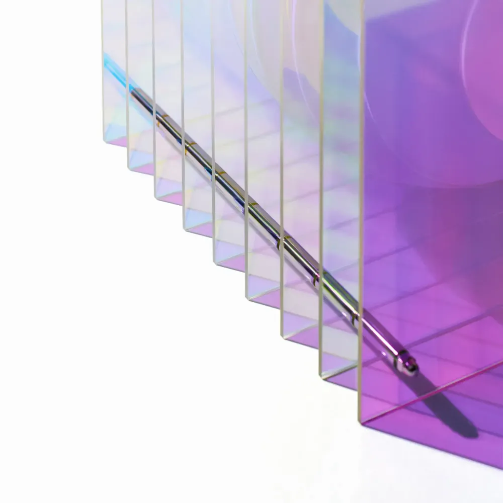 Lampes à poser - Lampe LOP grand carré en acrylique onirique - BANG