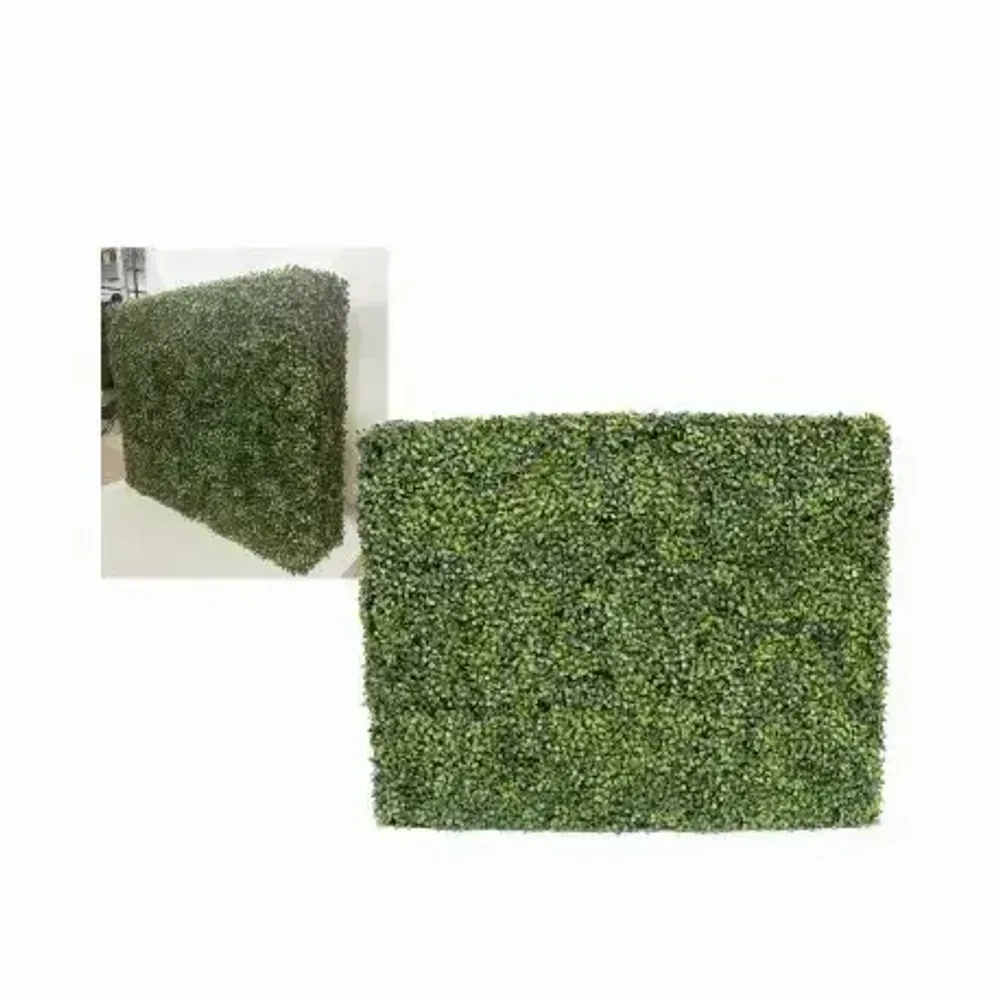 Floral decoration - Artificial Boxwood Wall - LIGNE DÉCO
