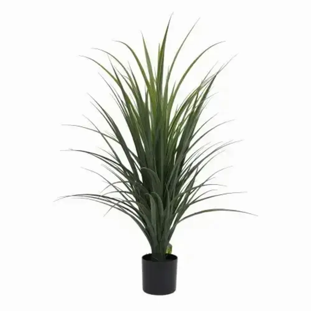 Décorations florales - Yucca artificiel en pot noir - LIGNE DÉCO
