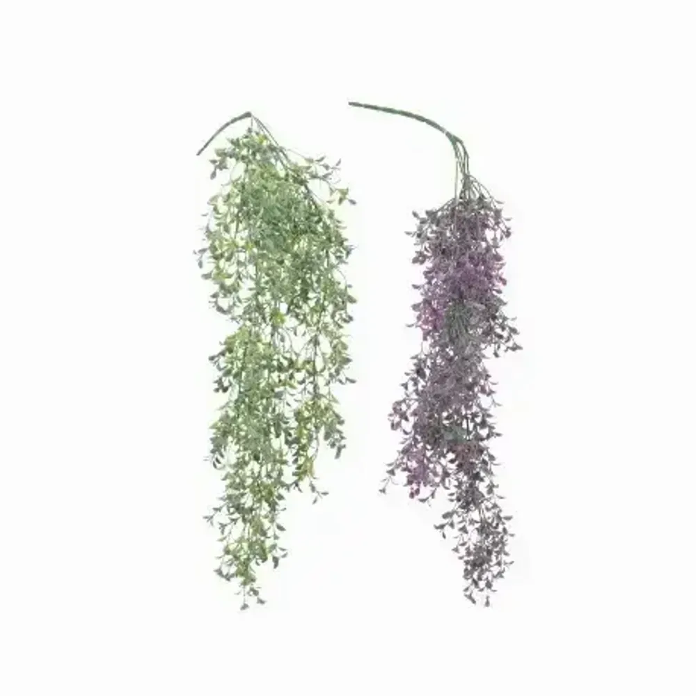 Floral decoration - Artificial foliage trail – Purple - LIGNE DÉCO