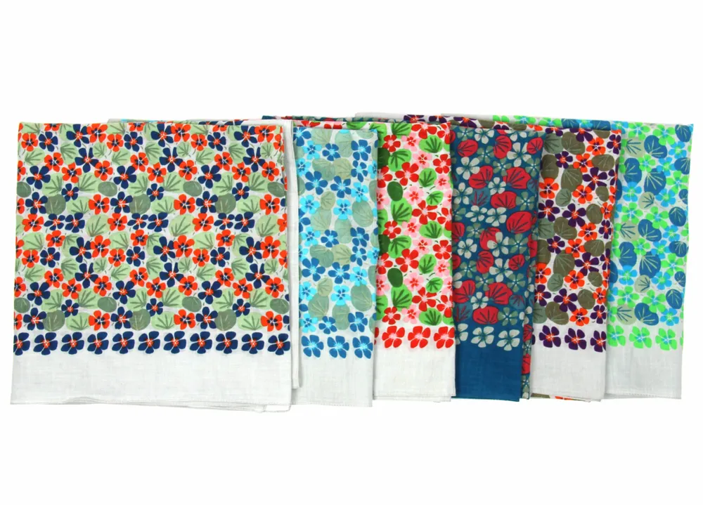 Foulards et écharpes - Foulards en coton BIO LES BELLES VAGABONDES - LES BELLES VAGABONDES