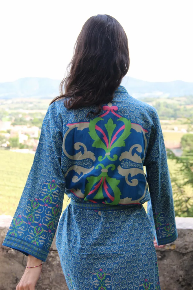 Foulards et écharpes - Foulards en coton BIO LES BELLES VAGABONDES - LES BELLES VAGABONDES