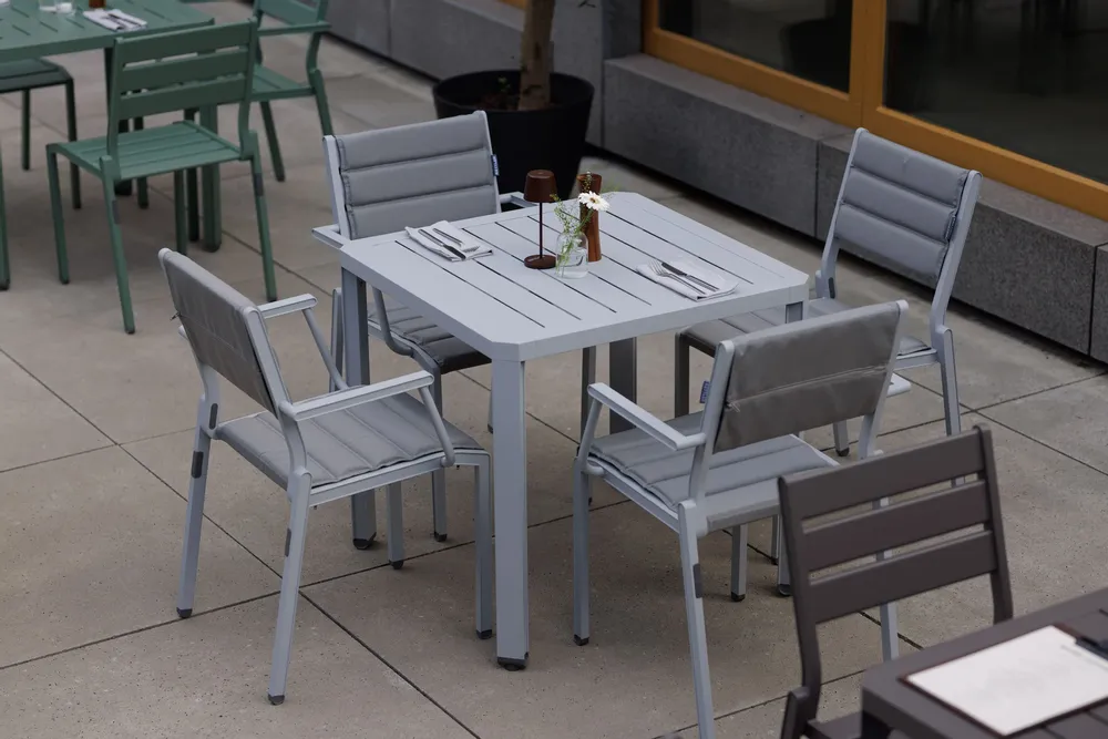 Lawn chairs - LATITUDE Dining Set – Designed by Frédéric Sofia - KETTLER