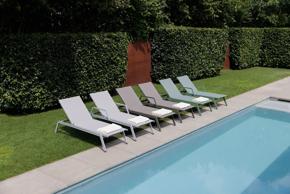 Deck chairs - LATITUDE Sunloungers – Designed by Frédéric Sofia - KETTLER