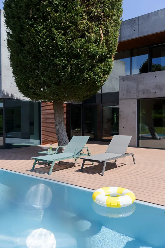 Deck chairs - LATITUDE Sunloungers – Designed by Frédéric Sofia - KETTLER