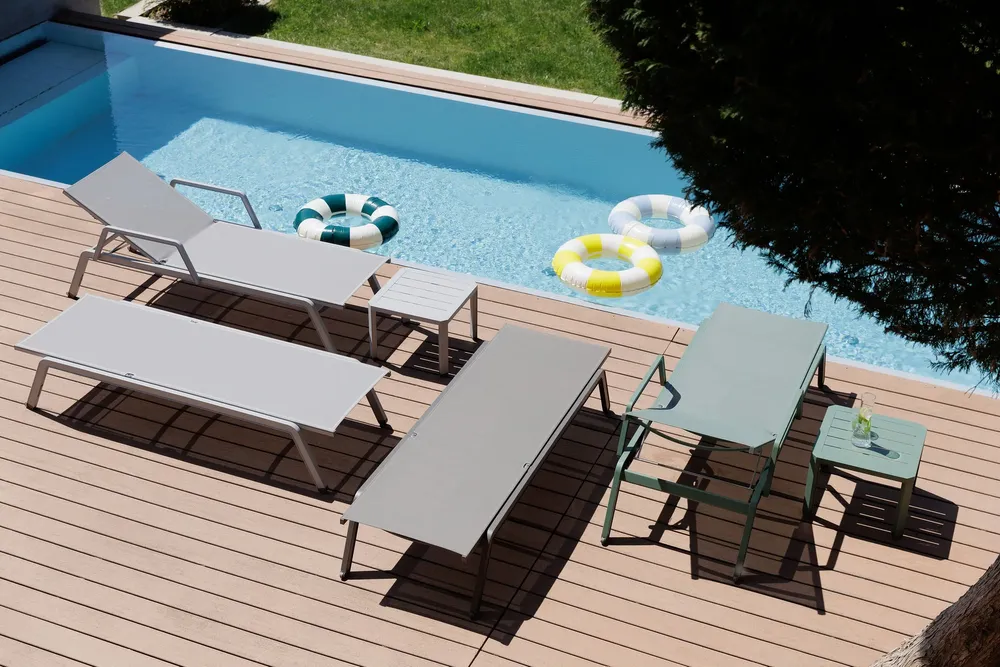 Deck chairs - LATITUDE Sunloungers – Designed by Frédéric Sofia - KETTLER